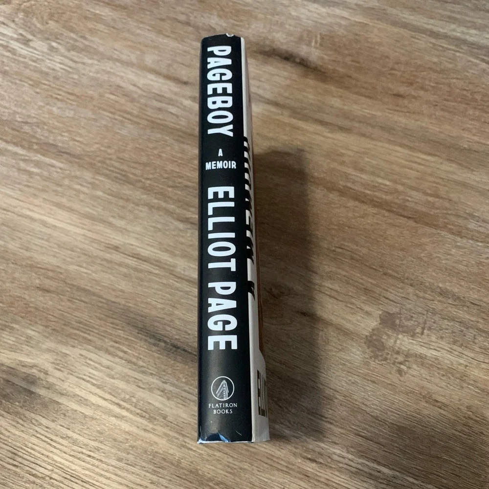 Pageboy: A Memoir by Elliot Page, hard cover, gently used